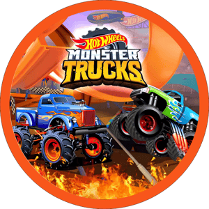 CAPA PAINEL REDONDO HOT WHEELS| TECIDO PREMIUM  | VÁRIOS MODELOS - 1.50X1.50M E 50X50CM