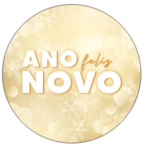 CAPA PAINEL REDONDO ANO NOVO| TECIDO PREMIUM  | VÁRIOS MODELOS - 1.50X1.50M E 50X50CM