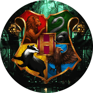 CAPA PAINEL REDONDO HARRY POTTER | TECIDO PREMIUM  | VÁRIOS MODELOS - 1.50X1.50M E 50X50CM