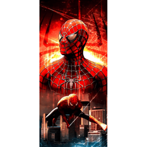CAPA FUNDO ROMANO HOMEM ARANHA   | TECIDO PREMIUM  | VÁRIOS MODELOS. - 1X2M
