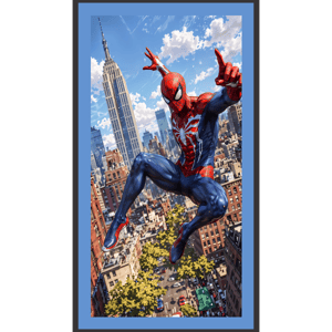 CAPA FUNDO ROMANO HOMEM ARANHA   | TECIDO PREMIUM  | VÁRIOS MODELOS. - 1X2M