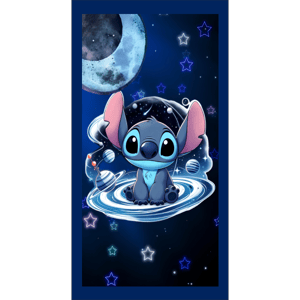 CAPA FUNDO ROMANO LILO E  STITCH  | TECIDO PREMIUM  | VÁRIOS MODELOS. - 1X2M