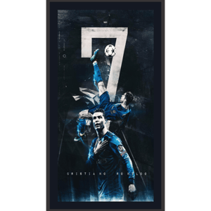CAPA FUNDO ROMANO CRISTIANO RONALDO CR7 | TECIDO PREMIUM  | VÁRIOS MODELOS. - 1X2M