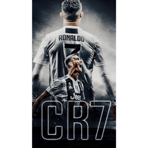 CAPA FUNDO ROMANO CRISTIANO RONALDO CR7 | TECIDO PREMIUM  | VÁRIOS MODELOS. - 1X2M