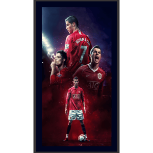 CAPA FUNDO ROMANO CRISTIANO RONALDO CR7 | TECIDO PREMIUM  | VÁRIOS MODELOS. - 1X2M