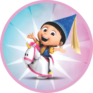 CAPA PAINEL REDONDO MEU MALVADO FAVORITO | TECIDO PREMIUM  | VÁRIOS MODELOS - 1.50X1.50M E 50X50CM