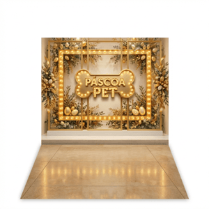 CAPA FUNDO FOTOGRÁFICO PET PÁSCOA COELHO | TECIDO PREMIUM  | VÁRIOS MODELOS. - 1.20X1.70M
