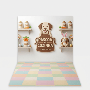 CAPA FUNDO FOTOGRÁFICO PET PÁSCOA COELHO | TECIDO PREMIUM  | VÁRIOS MODELOS. - 1.20X1.70M