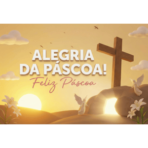 CAPA FUNDO FOTOGRÁFICO HORIZONTAL PÁSCOA CRISTÃ| TECIDO PREMIUM  | VÁRIOS MODELOS - 2.20X1.50M