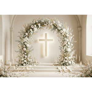 CAPA FUNDO FOTOGRÁFICO HORIZONTAL PÁSCOA CRISTÃ| TECIDO PREMIUM  | VÁRIOS MODELOS - 2.20X1.50M