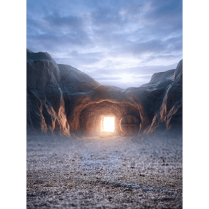 CAPA FUNDO FOTOGRÁFICO VERTICAL PÁSCOA CRISTÃ | TECIDO PREMIUM  | VÁRIOS MODELOS - 1.50X2.20CM