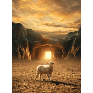 CAPA FUNDO FOTOGRÁFICO VERTICAL PÁSCOA CRISTÃ | TECIDO PREMIUM  | VÁRIOS MODELOS - 1.50X2.20CM