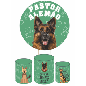 KIT CAPA PAINEL REDONDO E CILÍNDROS PETS | TECIDO PREMIUM  | VÁRIOS MODELOS.