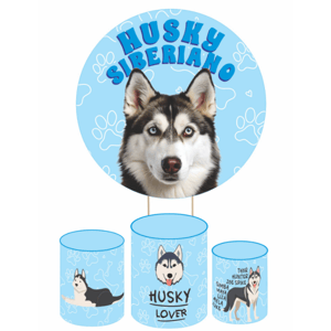 KIT CAPA PAINEL REDONDO E CILÍNDROS PETS | TECIDO PREMIUM  | VÁRIOS MODELOS.