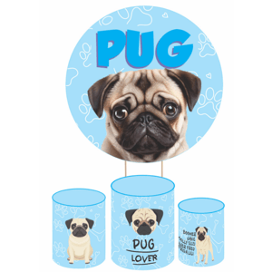 KIT CAPA PAINEL REDONDO E CILÍNDROS PETS | TECIDO PREMIUM  | VÁRIOS MODELOS.