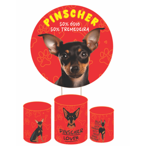 KIT CAPA PAINEL REDONDO E CILÍNDROS PETS | TECIDO PREMIUM  | VÁRIOS MODELOS.