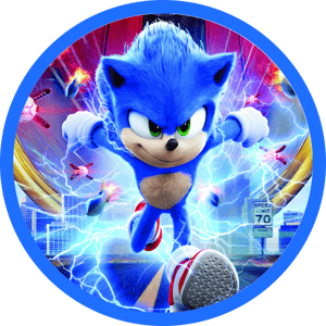 CAPA PAINEL REDONDO SONIC | TECIDO PREMIUM  | VÁRIOS MODELOS - 1.50X1.50M E 50X50CM