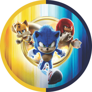 CAPA PAINEL REDONDO SONIC | TECIDO PREMIUM  | VÁRIOS MODELOS - 1.50X1.50M E 50X50CM