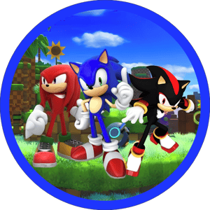 CAPA PAINEL REDONDO SONIC | TECIDO PREMIUM  | VÁRIOS MODELOS - 1.50X1.50M E 50X50CM