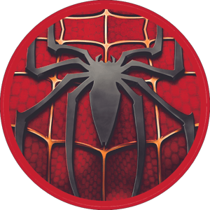 CAPA PAINEL REDONDO HERÓI HOMEM-ARANHA | TECIDO PREMIUM  | VÁRIOS MODELOS - 1.50X1.50M E 50X50CM