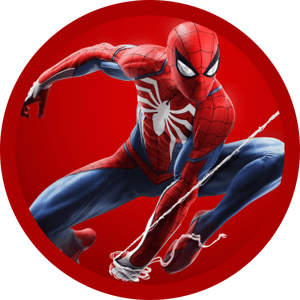 CAPA PAINEL REDONDO HERÓI HOMEM-ARANHA | TECIDO PREMIUM  | VÁRIOS MODELOS - 1.50X1.50M E 50X50CM