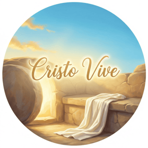 CAPA PAINEL REDONDO PÁSCOA CRISTÃ | TECIDO PREMIUM  | VÁRIOS MODELOS - 1.50X1.50M E 50X50CM