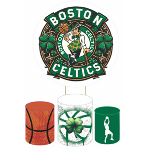 KIT CAPA PAINEL REDONDO E CILÍNDROS BASQUETE | TECIDO PREMIUM  | VÁRIOS MODELOS.