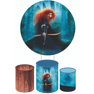 KIT CAPA PAINEL REDONDO E CILÍNDROS VALENTE MERIDA | TECIDO PREMIUM  | VÁRIOS MODELOS.