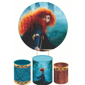 KIT CAPA PAINEL REDONDO E CILÍNDROS VALENTE MERIDA | TECIDO PREMIUM  | VÁRIOS MODELOS.