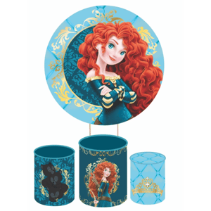 KIT CAPA PAINEL REDONDO E CILÍNDROS VALENTE MERIDA | TECIDO PREMIUM  | VÁRIOS MODELOS.