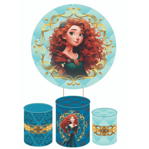 KIT CAPA PAINEL REDONDO E CILÍNDROS VALENTE MERIDA | TECIDO PREMIUM  | VÁRIOS MODELOS.