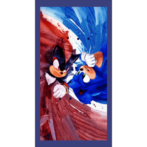 CAPA FUNDO ROMANO SONIC | TECIDO PREMIUM  | VÁRIOS MODELOS. - 1X2M