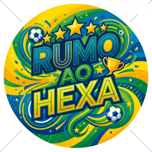 CAPA PAINEL REDONDO COPA DO MUNDO 2026 | TECIDO PREMIUM  | VÁRIOS MODELOS - 1.50X1.50M E 50X50CM