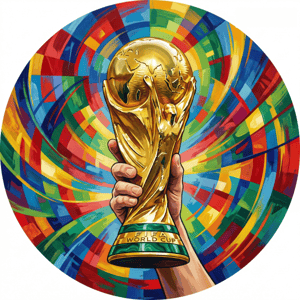 CAPA PAINEL REDONDO COPA DO MUNDO 2026 | TECIDO PREMIUM  | VÁRIOS MODELOS - 1.50X1.50M E 50X50CM