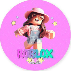 CAPA PAINEL REDONDO ROBLOX | TECIDO PREMIUM  | VÁRIOS MODELOS - 1.50X1.50M E 50X50CM