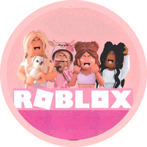 CAPA PAINEL REDONDO ROBLOX | TECIDO PREMIUM  | VÁRIOS MODELOS - 1.50X1.50M E 50X50CM