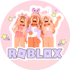 CAPA PAINEL REDONDO ROBLOX | TECIDO PREMIUM  | VÁRIOS MODELOS - 1.50X1.50M E 50X50CM