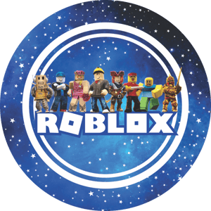CAPA PAINEL REDONDO ROBLOX | TECIDO PREMIUM  | VÁRIOS MODELOS - 1.50X1.50M E 50X50CM