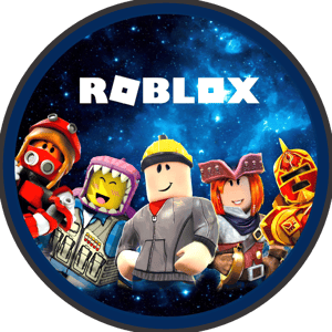 CAPA PAINEL REDONDO ROBLOX | TECIDO PREMIUM  | VÁRIOS MODELOS - 1.50X1.50M E 50X50CM