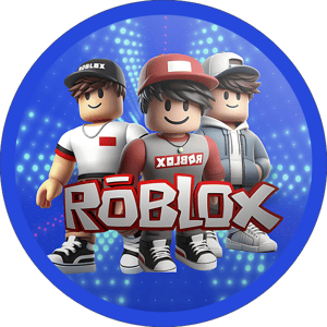 CAPA PAINEL REDONDO ROBLOX | TECIDO PREMIUM  | VÁRIOS MODELOS - 1.50X1.50M E 50X50CM