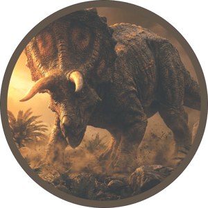 CAPA PAINEL REDONDO DINOSSAURO | TECIDO PREMIUM  | VÁRIOS MODELOS - 1.50X1.50M E 50X50CM