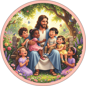 CAPA PAINEL REDONDO PÁSCOA CRISTÃ | TECIDO PREMIUM  | VÁRIOS MODELOS - 1.50X1.50M E 50X50CM