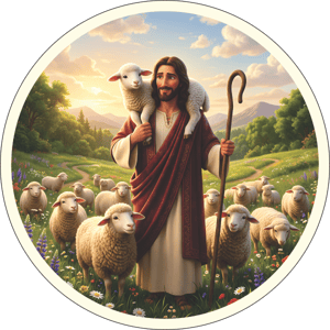 CAPA PAINEL REDONDO PÁSCOA CRISTÃ | TECIDO PREMIUM  | VÁRIOS MODELOS - 1.50X1.50M E 50X50CM