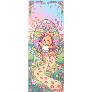 CAPA PAINEL PORTA PÁSCOA COELHO| TECIDO PREMIUM  | VÁRIOS MODELOS - 85cm x 2.10M