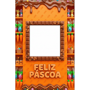 CAPA FUNDO INTERATIVO PÁSCOA COELHO | TECIDO PREMIUM  | VÁRIOS MODELOS - 1.50X2.20M