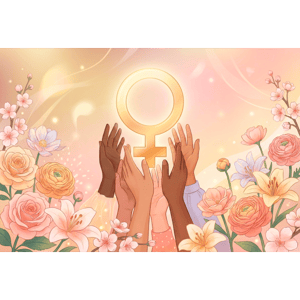 CAPA FUNDO FOTOGRÁFICO HORIZONTAL DIA DAS MULHERES | TECIDO PREMIUM  | VÁRIOS MODELOS - 2.20X1.50M