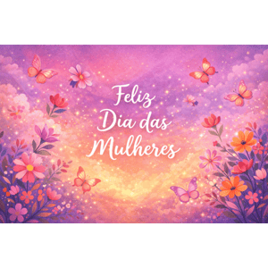 CAPA FUNDO FOTOGRÁFICO HORIZONTAL DIA DAS MULHERES | TECIDO PREMIUM  | VÁRIOS MODELOS - 2.20X1.50M