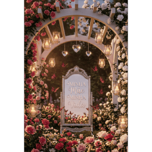 CAPA FUNDO FOTOGRÁFICO VERTICAL DIA DAS MÃES | TECIDO PREMIUM  | VÁRIOS MODELOS - 1.50X2.20CM