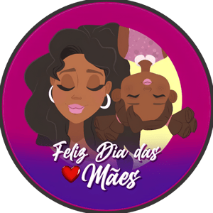 CAPA PAINEL REDONDO DIA DAS MÃES | TECIDO PREMIUM  | VÁRIOS MODELOS - 1.50X1.50M E 50X50CM