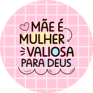 CAPA PAINEL REDONDO DIA DAS MÃES | TECIDO PREMIUM  | VÁRIOS MODELOS - 1.50X1.50M E 50X50CM